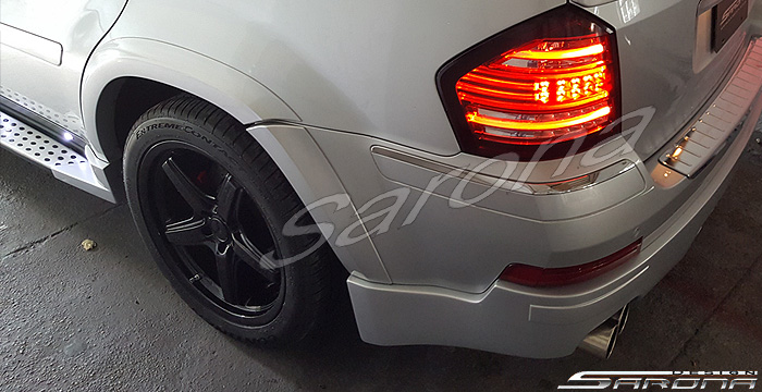 Custom Mercedes GL  SUV/SAV/Crossover Rear Lip/Diffuser (2006 - 2009) - Call for price (Part #MB-036-RA)